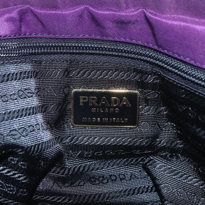 Prada Vintage Shoulder Bag Tessuto, PURPLE, NYLON, Shoulder bag