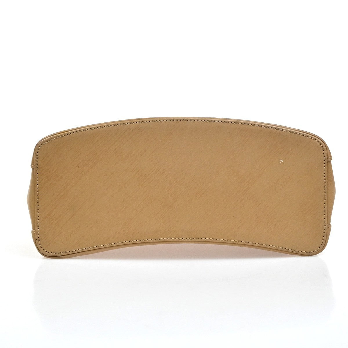 cartier Trinity Hand bag Leather, Beige, Leather, Handbag