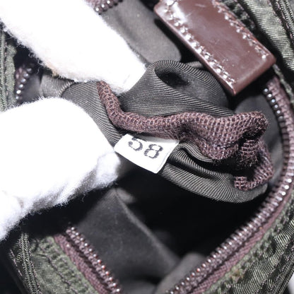 Prada Flat Messenger Bag Tessuto, KHAKI, NYLON, Shoulder bag