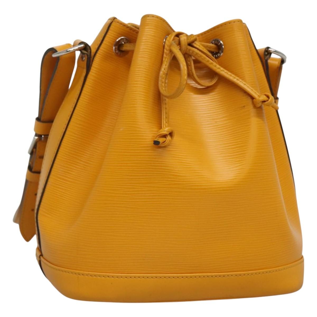 Louis Vuitton Noe Handbag Epi Leather, YELLOW, LEATHER, Handbag