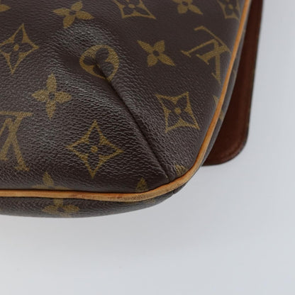 Louis Vuitton Musette Handbag Monogram Canvas, BROWN, CANVAS, Shoulder bag