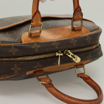 Louis Vuitton Trouville Handbag Monogram Canvas, BROWN, CANVAS, Handbag