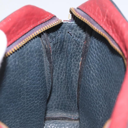 Hermes Jockey shoulder bag Leather, NAVY, LEATHER, Shoulder bag