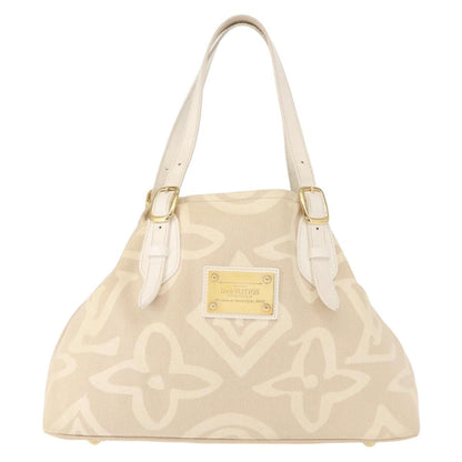 Louis Vuitton Tahitienne Cabas Canvas, BEIGE, CANVAS, Tote bag