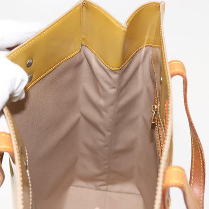 Louis Vuitton Reade Handbag Monogram Vernis, BEIGE, PATENT_LEATHER, Handbag