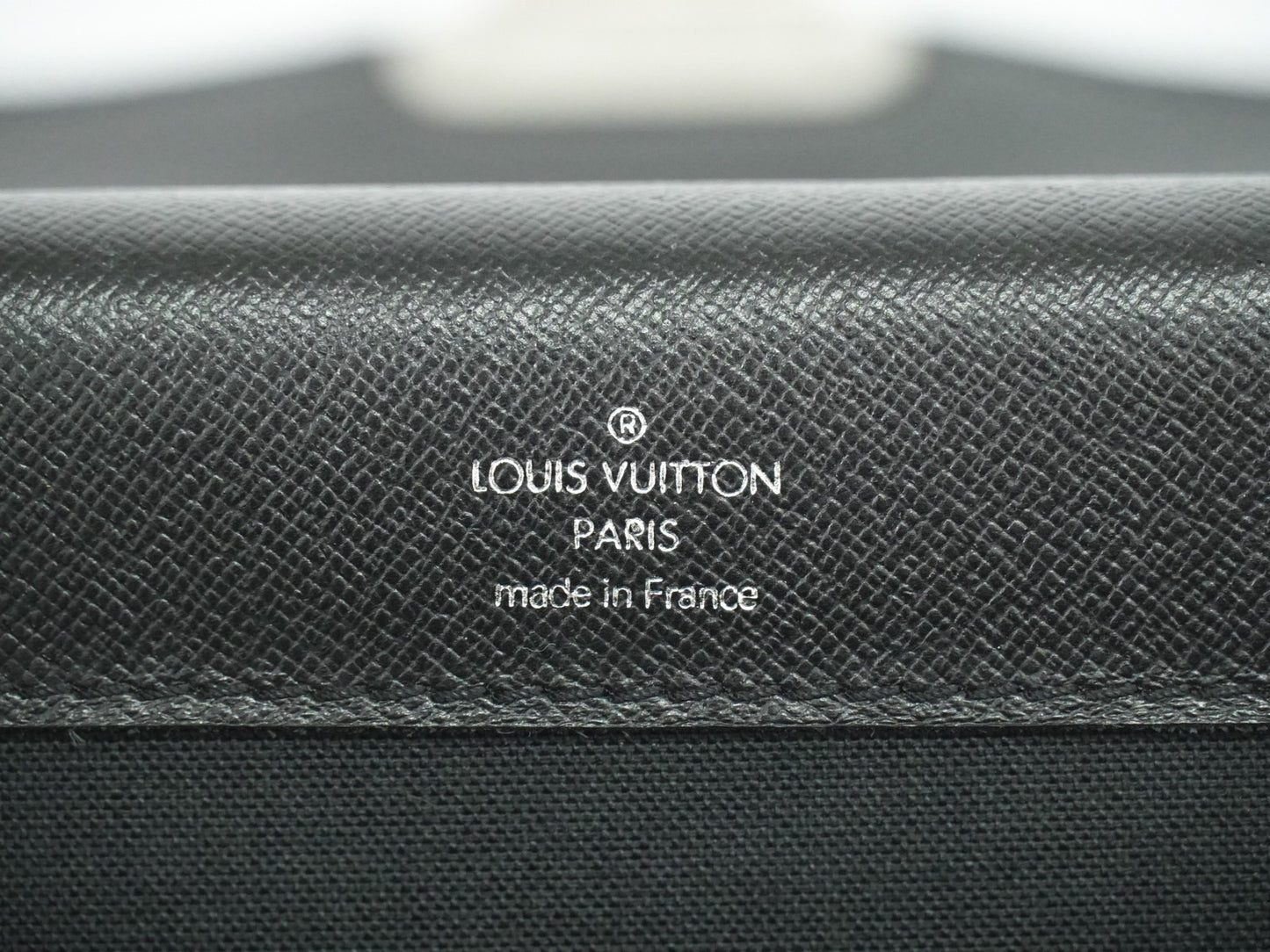 Louis Vuitton Neo Robusto 2 Briefcase Taiga Leather, BLACK, LEATHER, Briefcase
