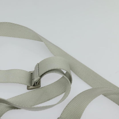 Prada Sport Zip Shoulder Bag Cotton, SILVER, COTTON, Shoulder bag