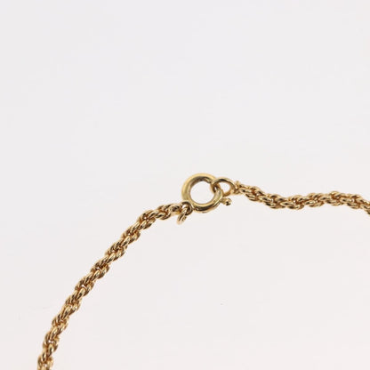 Christian Dior Vintage Logo Bracelet Metal, GOLD, METAL, Bracelet