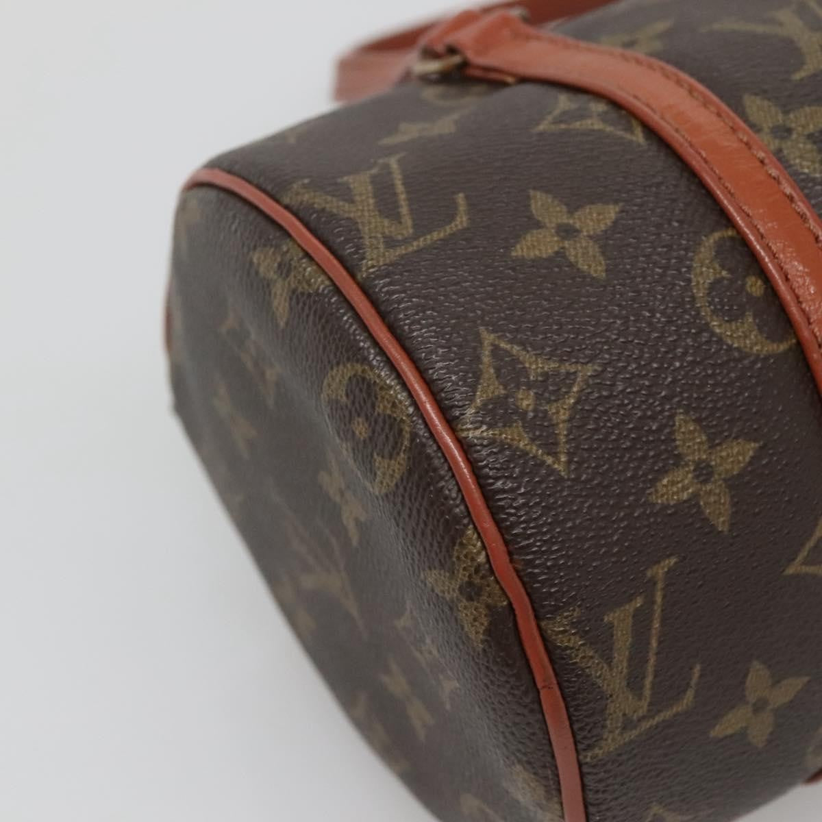 Louis Vuitton Papillon Handbag Monogram Canvas, BROWN, CANVAS, Handbag