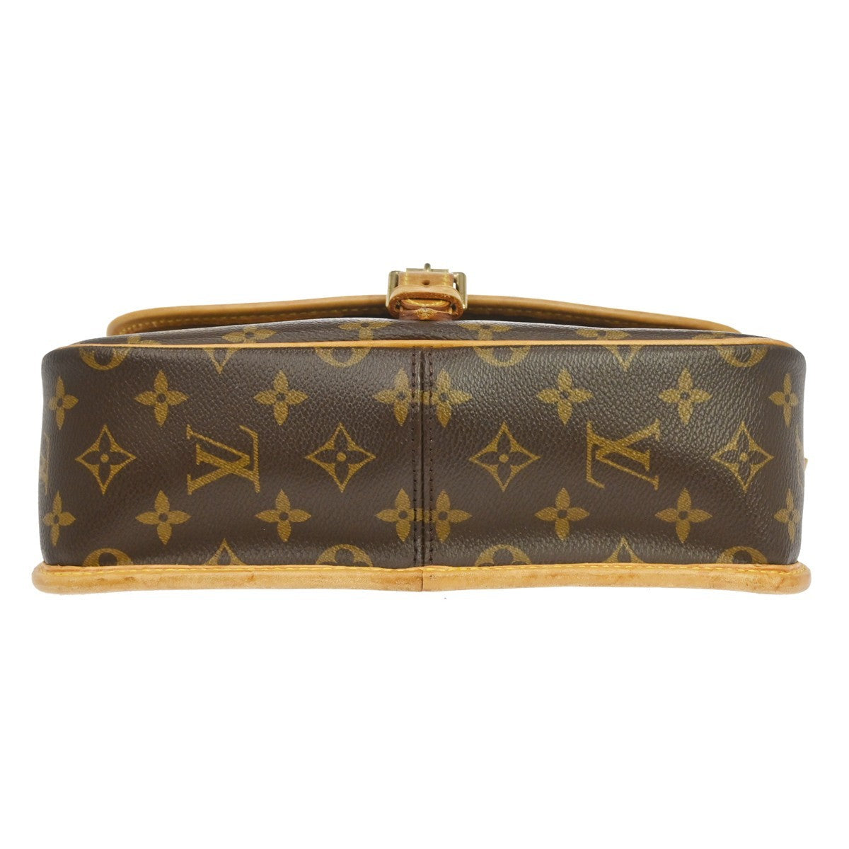 Louis Vuitton Sologne Handbag Monogram Canvas, Brown, Canvas, Shoulder Bag