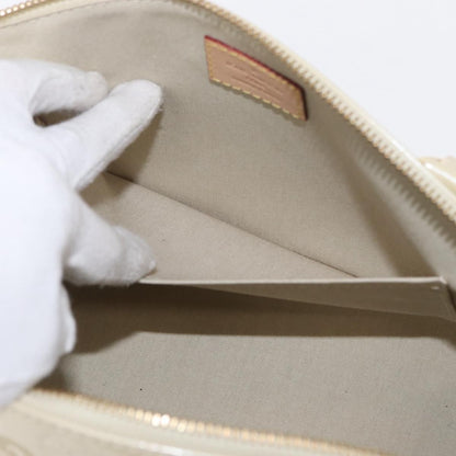 Louis Vuitton Sherwood Handbag Monogram Vernis, BEIGE, PATENT_LEATHER, Handbag