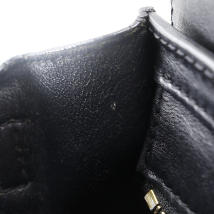 Celine Tricolor Luggage Bag Leather, BLACK, LEATHER, Handbag