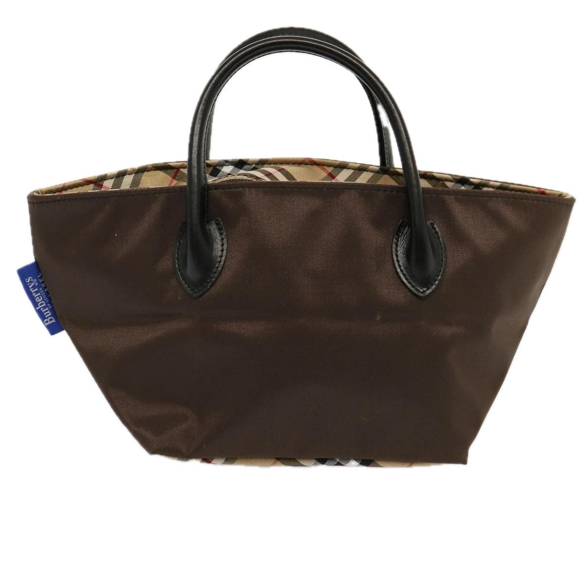 Burberry Nova Check Tote Nylon, BROWN, NYLON, Tote bag