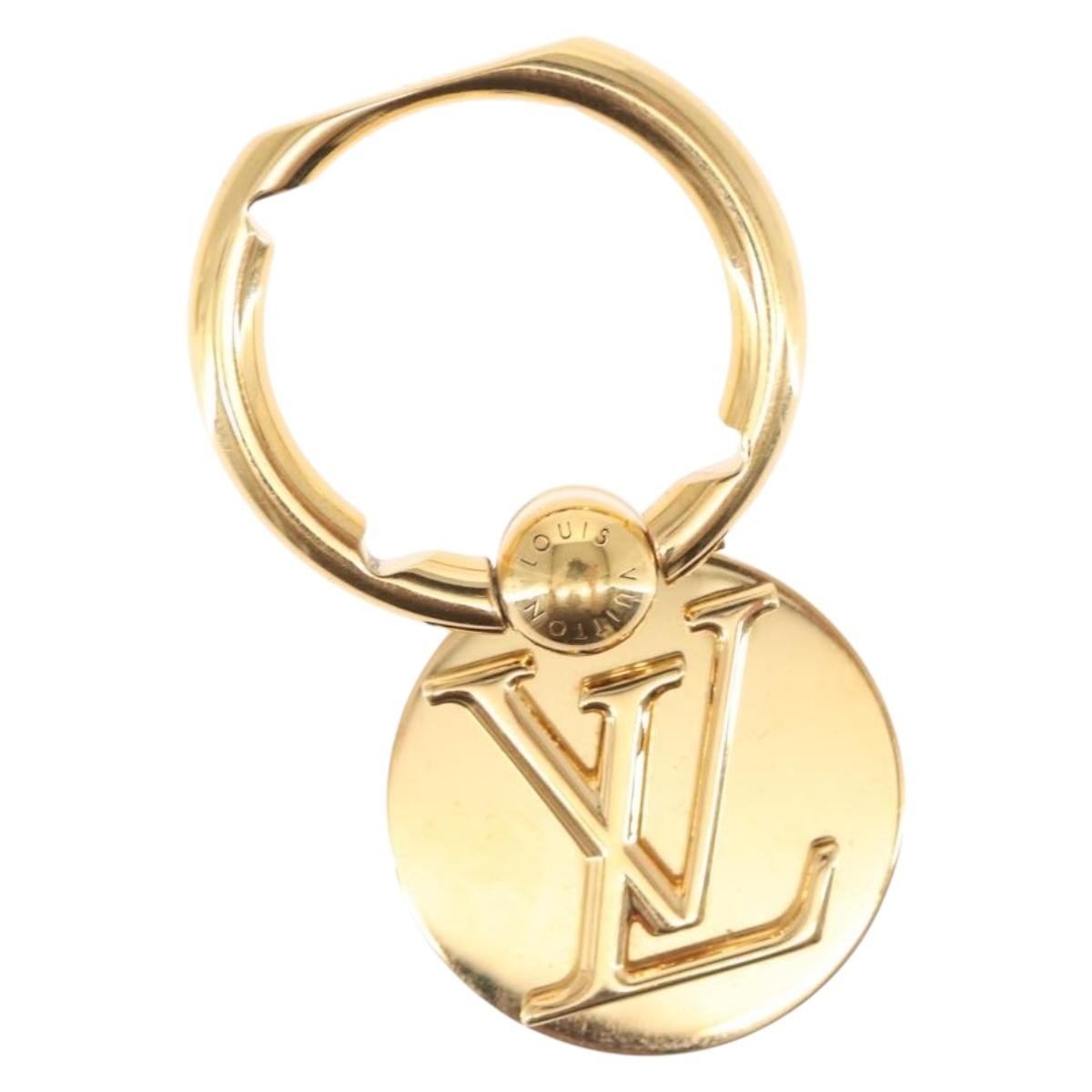 Louis Vuitton Phone Ring Metal, GOLD, METAL, Tech accessory