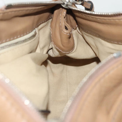 Chloe Paddington Lock Handbag Leather, BROWN, LEATHER, Handbag