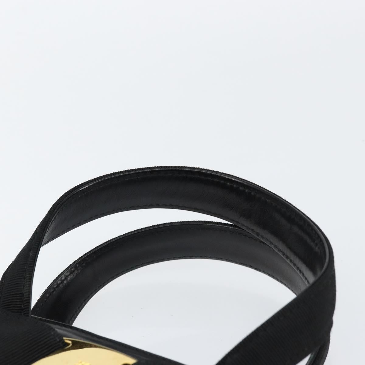 Salvatore Ferragamo Convertible Vara Bow Tote Leather, BLACK, LEATHER, Handbag