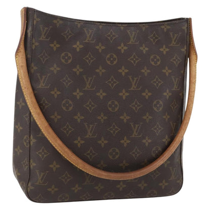Louis Vuitton Looping Handbag Monogram Canvas, BROWN, CANVAS, Shoulder bag
