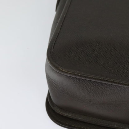 Louis Vuitton Andrei Messenger Bag Taiga Leather, BROWN, LEATHER, Shoulder bag