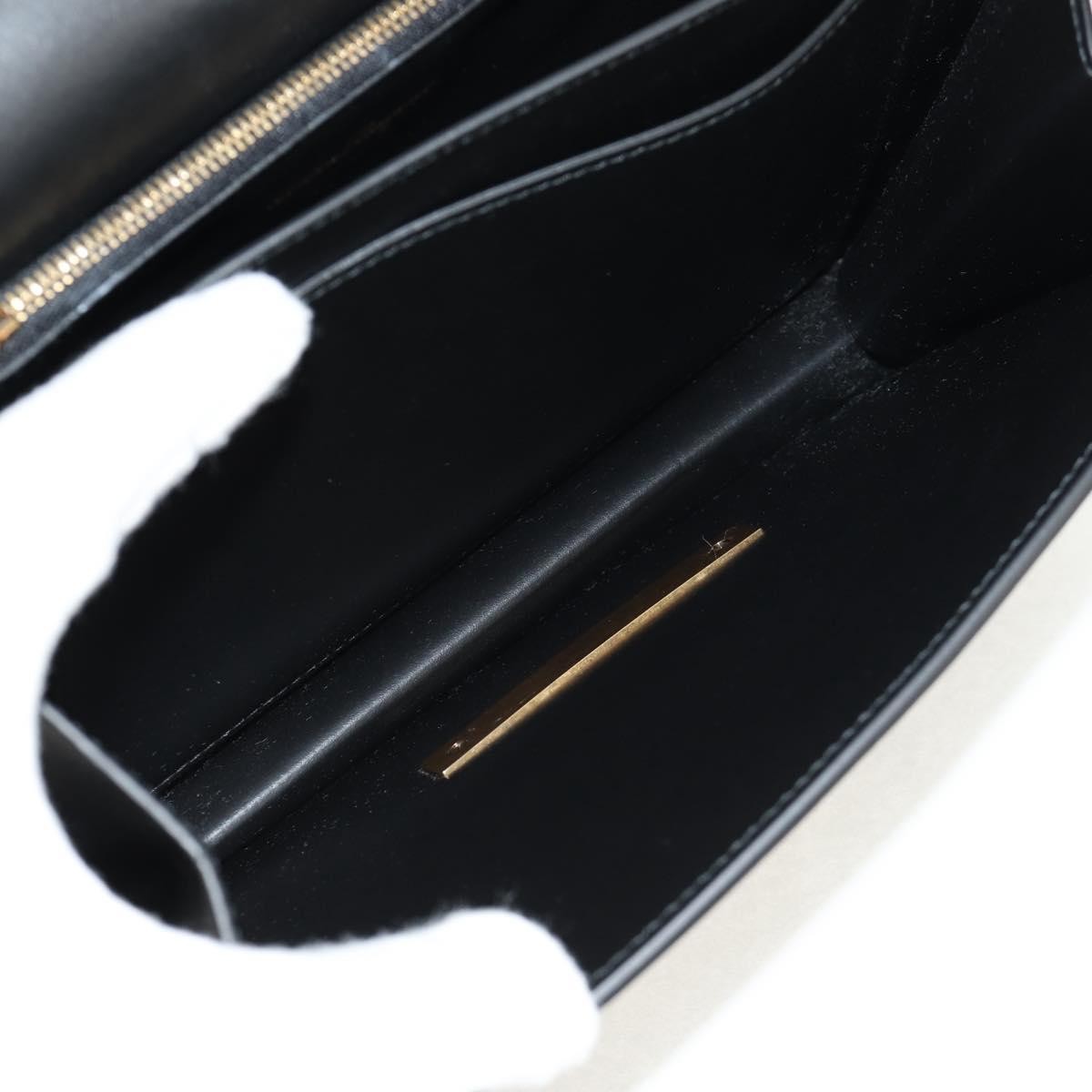 Salvatore Ferragamo Joanne Shoulder Bag Leather, BLACK, LEATHER, Shoulder bag