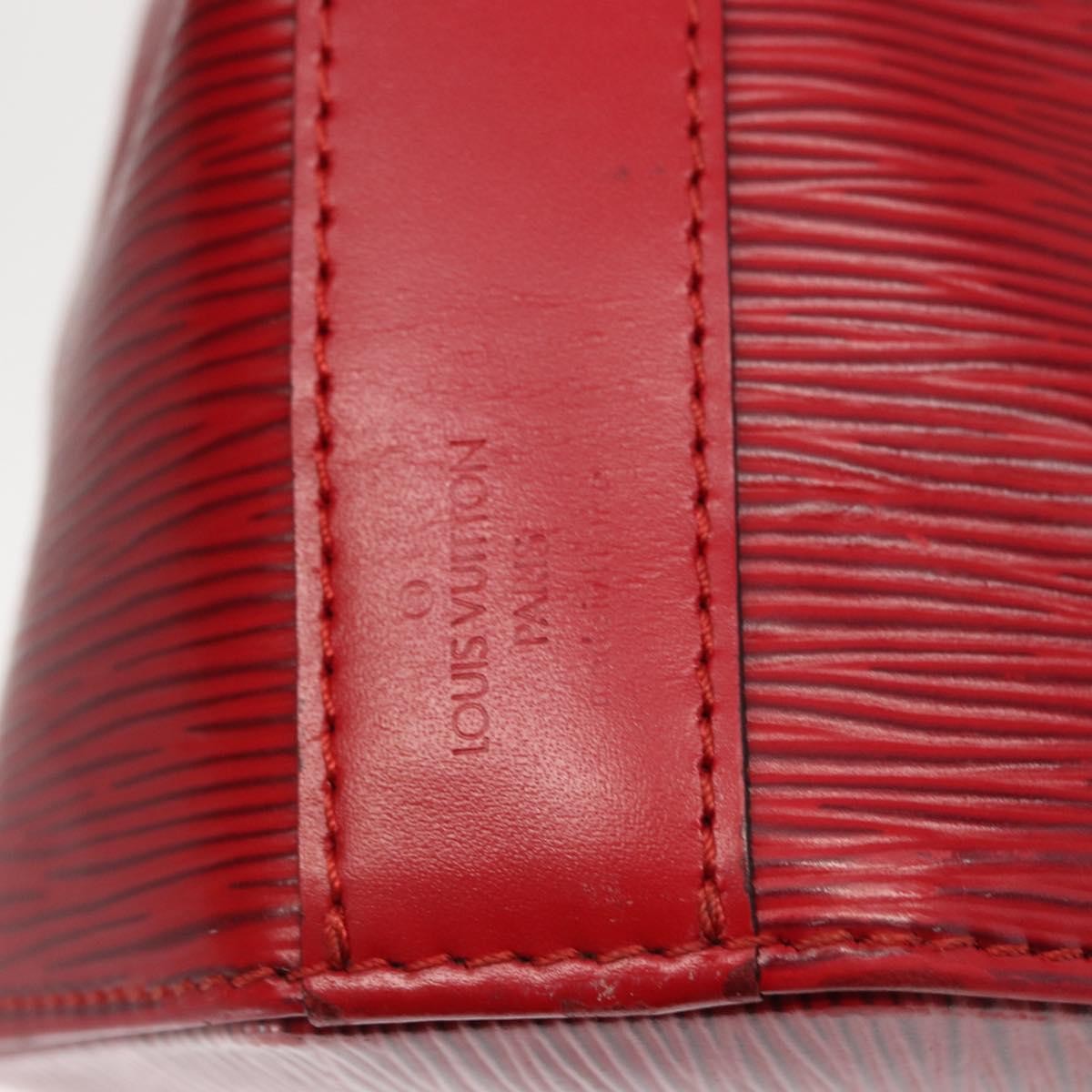 Louis Vuitton Vintage Sac d'Epaule Handbag Epi Leather, RED, LEATHER, Shoulder bag