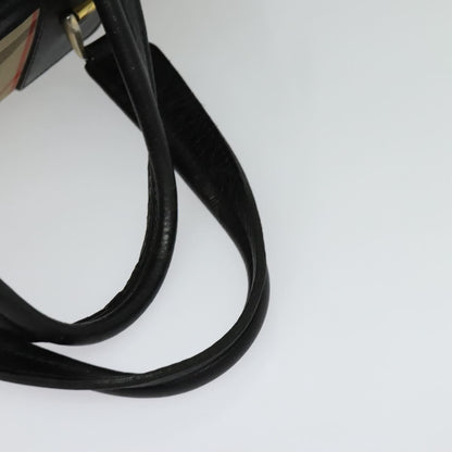 Burberry Nova check boston bag Canvas, BEIGE, CANVAS, Travel bag