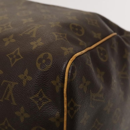 Louis Vuitton Keepall Bag Monogram Canvas, BROWN, CANVAS, Travel bag