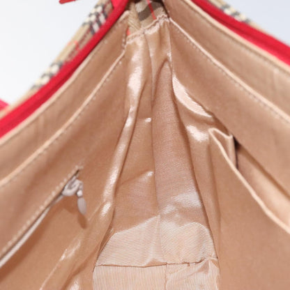 Burberry Nova Check Handbag Nova Check Canvas, BEIGE, CANVAS, Handbag