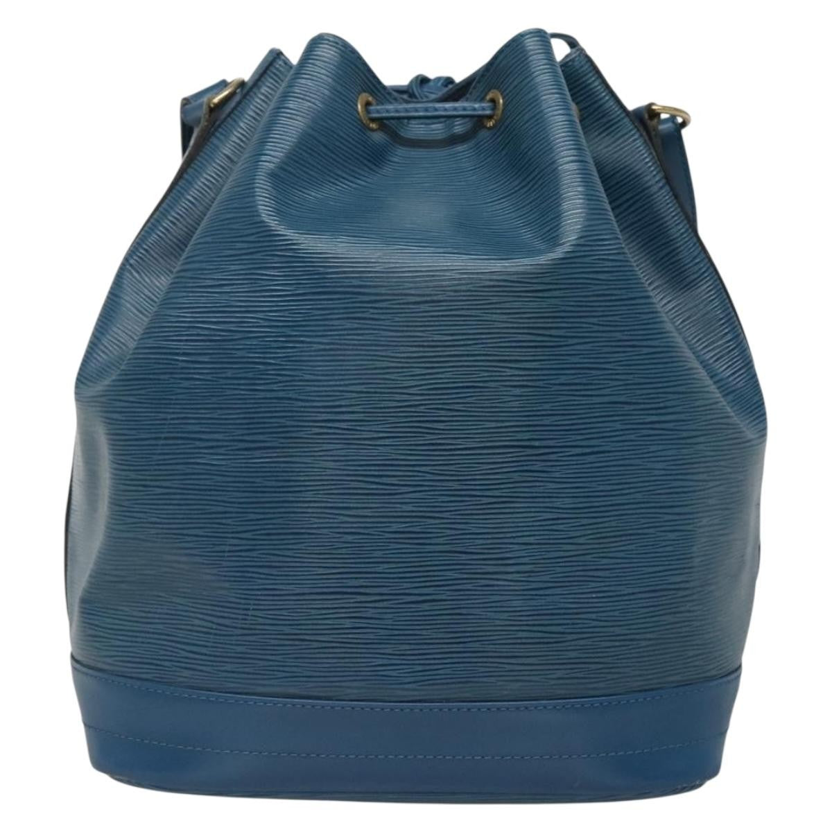 Louis Vuitton Noe Handbag Epi leather, BLUE, LEATHER, Handbag