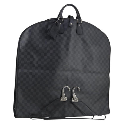 Louis Vuitton Garment Cover Damier Graphite, GRAY, CANVAS, Travel bag