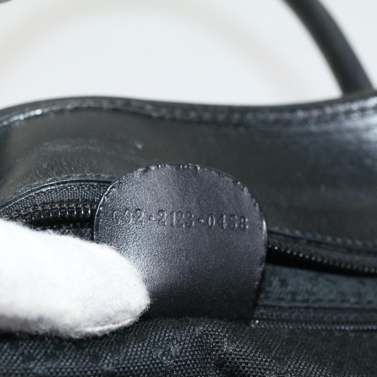 Gucci Vintage Handbag Nylon, BLACK, NYLON, Handbag