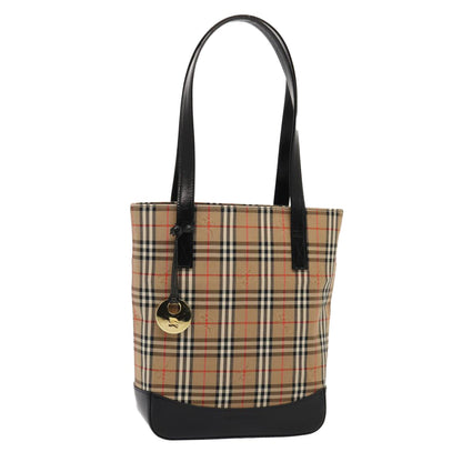 Burberry Nova Check Tote canvas check pattern, BEIGE, CANVAS, Tote bag