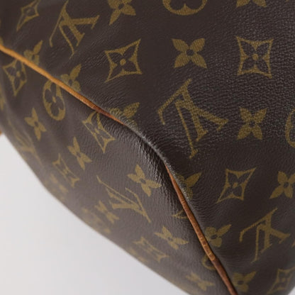 Louis Vuitton Sac Souple Handbag Monogram Canvas, BROWN, CANVAS, Travel bag