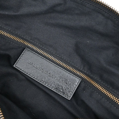 Balenciaga Twiggy Classic Studs Bag Leather, GREEN, LEATHER, Handbag