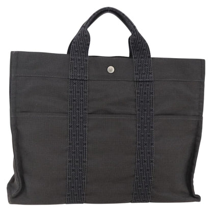 Hermes Fourre-tout Herline Fourre-tout Herline, GRAY, CANVAS, Tote bag