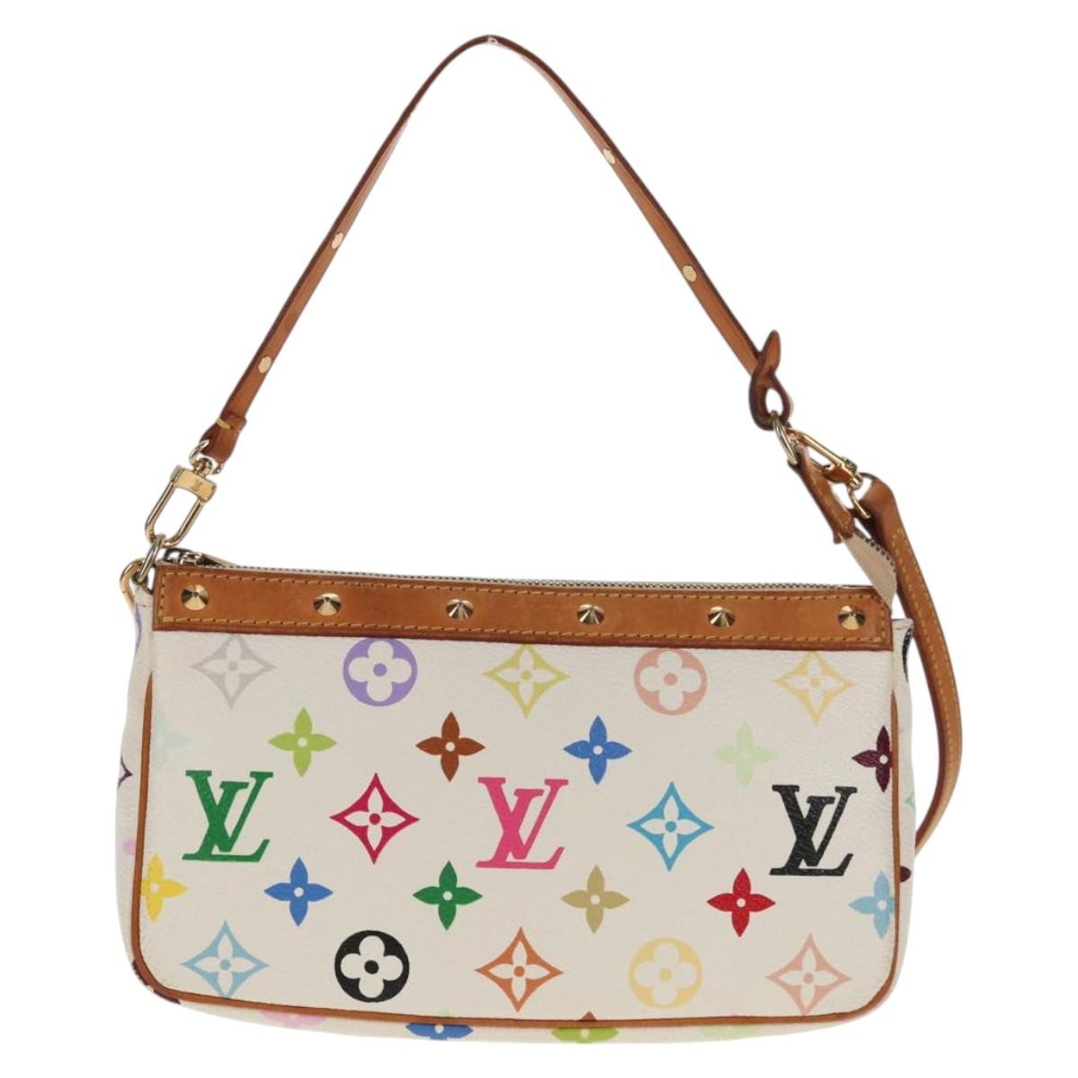 Louis Vuitton Pochette Accessoires Monogram Multicolor, MULTICOLOUR, CANVAS, Clutche & pouche