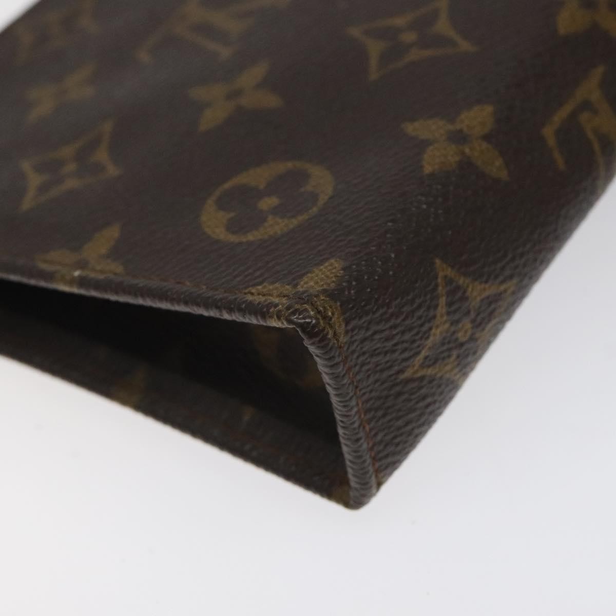 Louis Vuitton Toiletry Pouch Monogram Canvas, BROWN, CANVAS, Toiletry Case