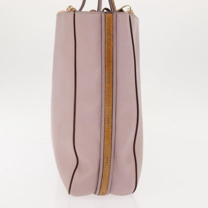 Chloe Vintage Tote bag Leather, PINK, LEATHER, Tote bag
