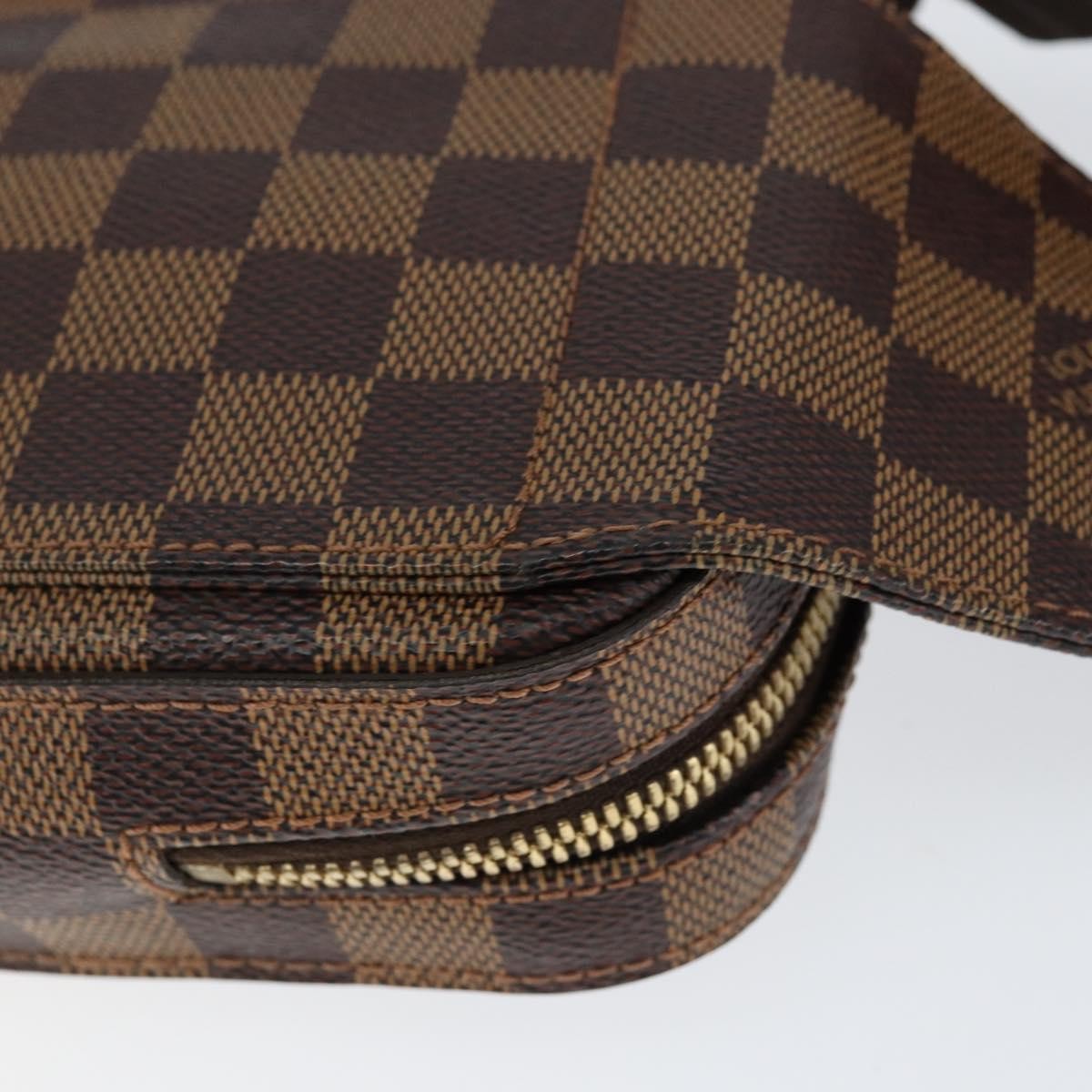Louis Vuitton Geronimos Waist Bag Damier, BROWN, CANVAS, Shoulder bag