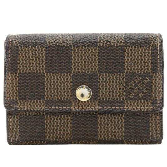 Louis Vuitton Porte Monnaie Tresor Wallet Monogram Canvas, BROWN, CANVAS, Wallets