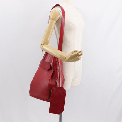 Louis Vuitton Vintage Sac d'Epaule Handbag Epi Leather, RED, LEATHER, Shoulder bag
