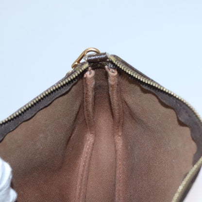 Louis Vuitton Pochette Accessoires Limited Edition Monogram Graffiti, ORANGE, CANVAS, Bag