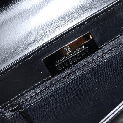 Givenchy Twist lock top handle bag Leather, BLACK, LEATHER, Handbag