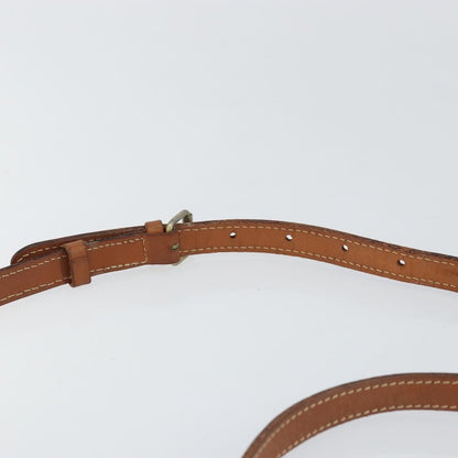 Celine Vintage Macadam Shoulder Bag Canvas and Leather, BROWN, CANVAS, Shoulder bag