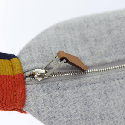 Hermes Bride à Brac Wool, GRAY, WOOL, Scarve & shawl