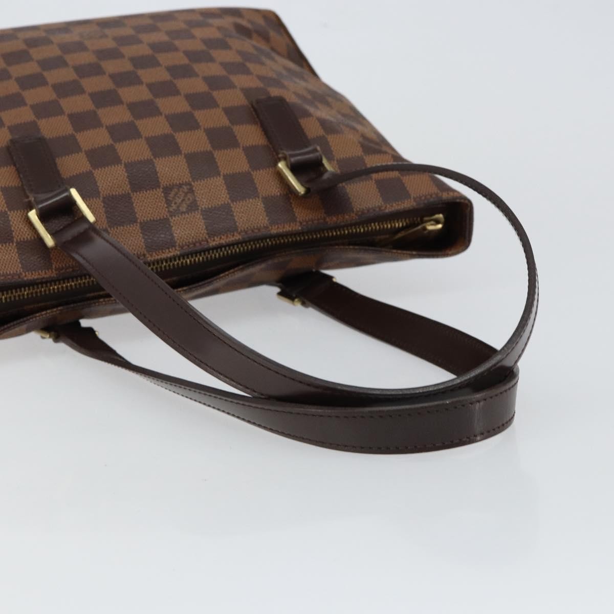 Louis Vuitton Cabas Piano Damier, BROWN, CANVAS, Tote bag