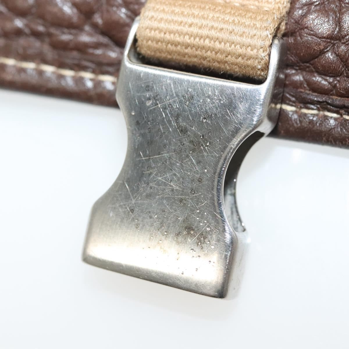 Prada Vintage Shoulder Bag Canvas, BEIGE, CANVAS, Shoulder bag