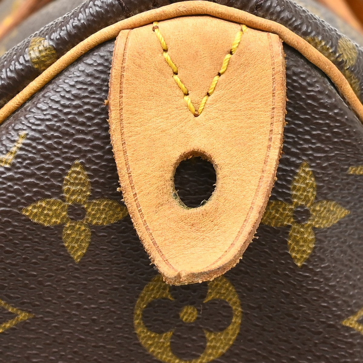 Louis Vuitton Speedy Handbag Monogram Canvas, Brown, Canvas, Handbag
