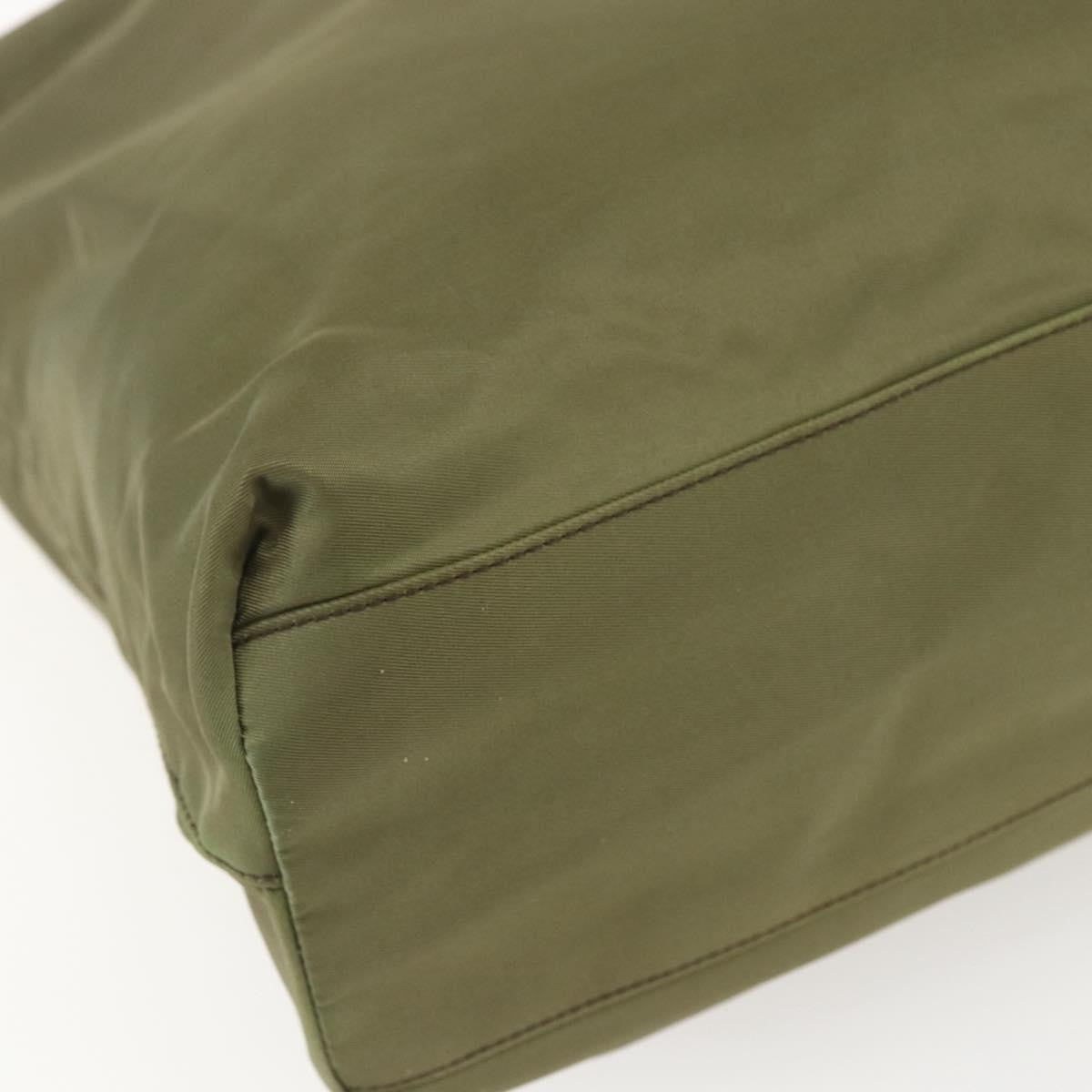 Prada Vintage Tote Tessuto, KHAKI, NYLON, Tote bag
