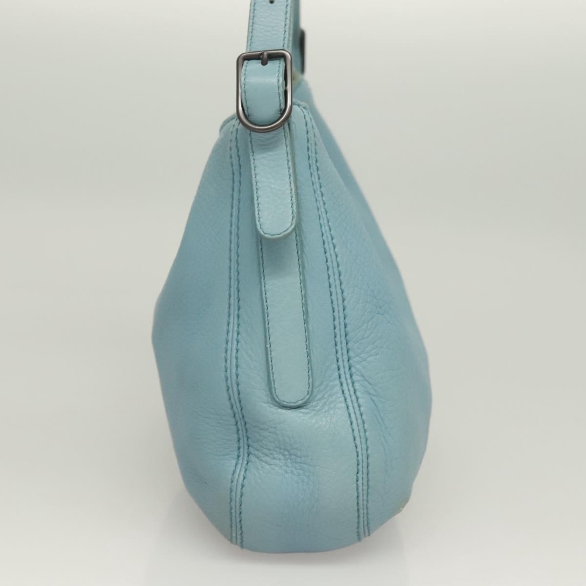 Bottega Veneta Shoulder Bag Leather, BLUE, LEATHER, Shoulder bag
