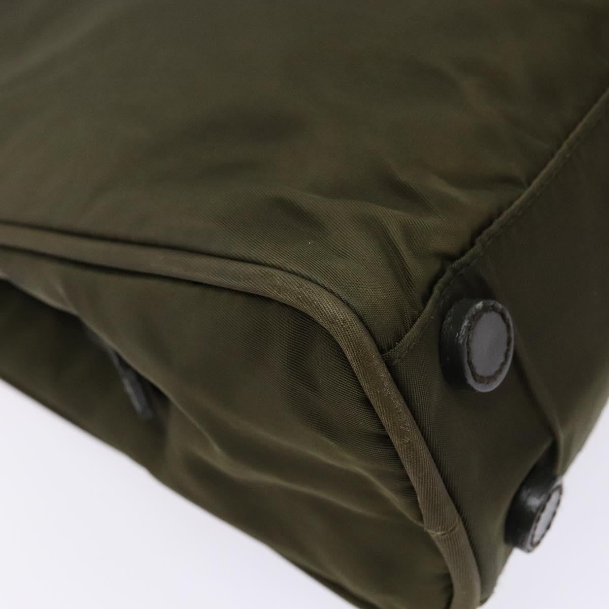 Prada Tote Vitello Daino Vitello Daino, GREEN, NYLON, Tote bag